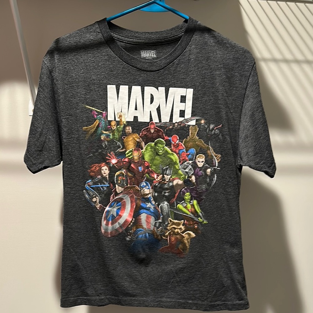 Marvel Kids Gray Graphic T-Shirt
